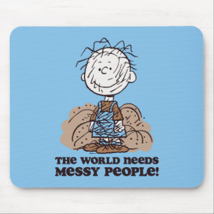 Mousepad Amendoins Pigrem O Mundo Precisa De Pessoas Mens