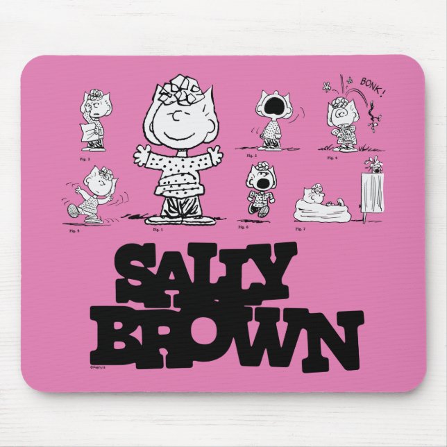 Mousepad Amendoins | Sally Brown (Frente)