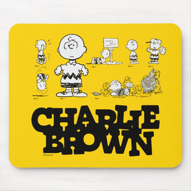 Mousepad Amendoins | Sempre Charlie Brown (Frente)