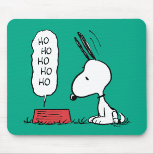 Mousepad Amendoins Snoopy Ho Ho Comida Dish
