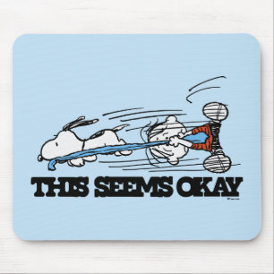 Mousepad Amendoins   Snoopy & Linus