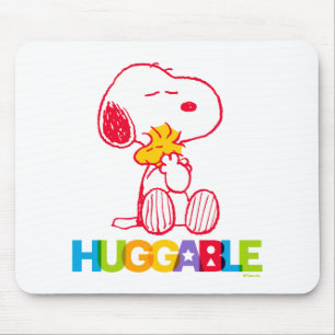 Mousepad Amendoins Snoopy & Woodstock Huggable