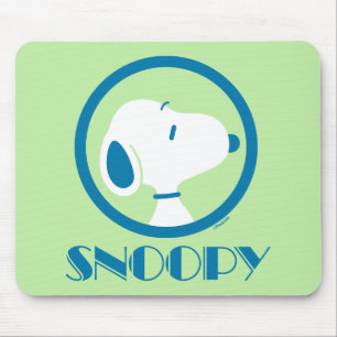 Mousepad Amendoins Sonhos De Deco Azul De Snoopy