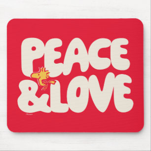 Mousepad Amendoins Woodstock de Paz e Amor