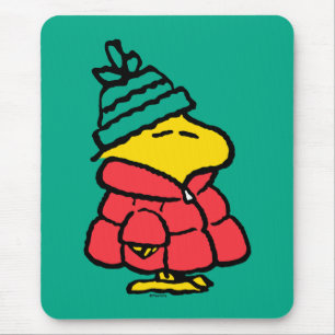 Mousepad Amendoins Woodstock Puffy Jaqueta de inverno