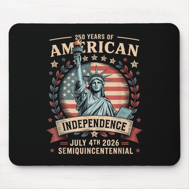 Mousepad America 250th Anniversary 250 Years America  (Frente)