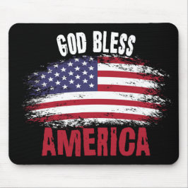 Mousepad América deus abençoe