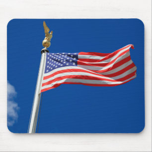 Mousepad América Deus abençoe, Bandeira Americana, Apoio 