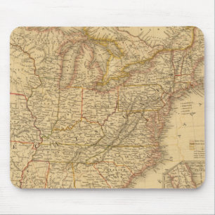 Mousepad América do Norte 17