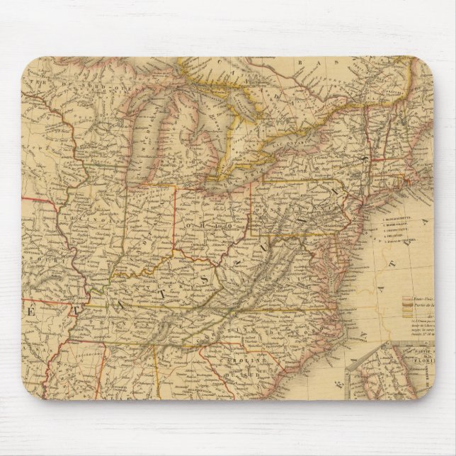 Mousepad América do Norte 17 (Frente)