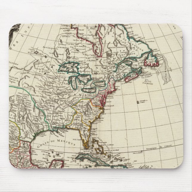 Mousepad América do Norte 24 (Frente)