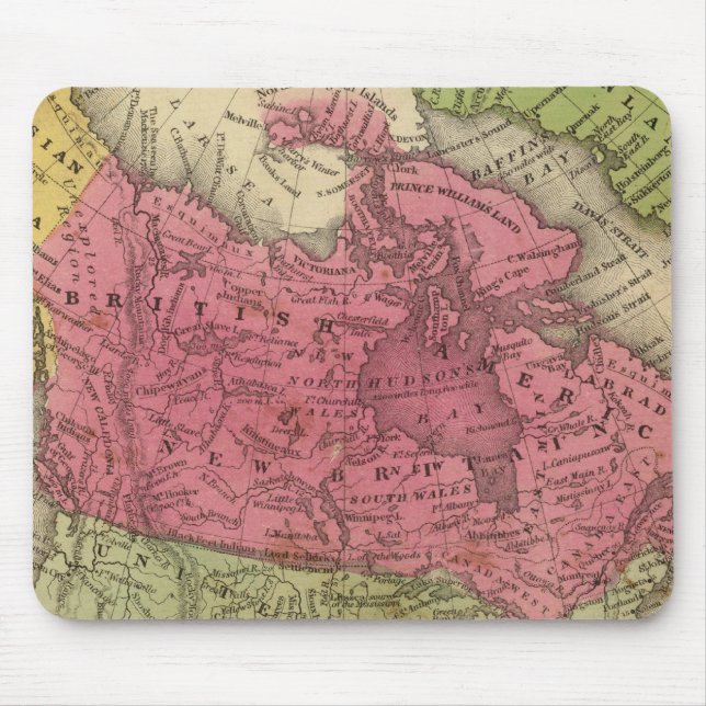 Mousepad América do Norte 36 (Frente)