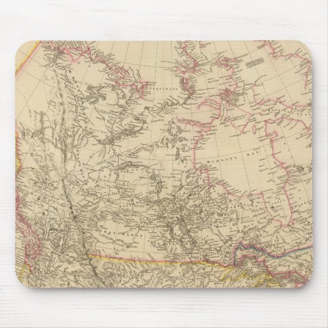 Mousepad América do Norte Britânica 4 (Frente)