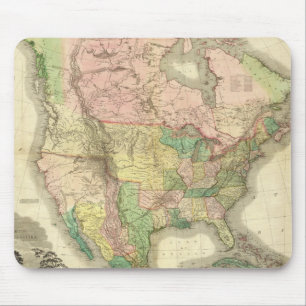 Mousepad América do Norte composta