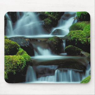 Mousepad América do Norte;EUA; Washington, Sol Duc Cascade