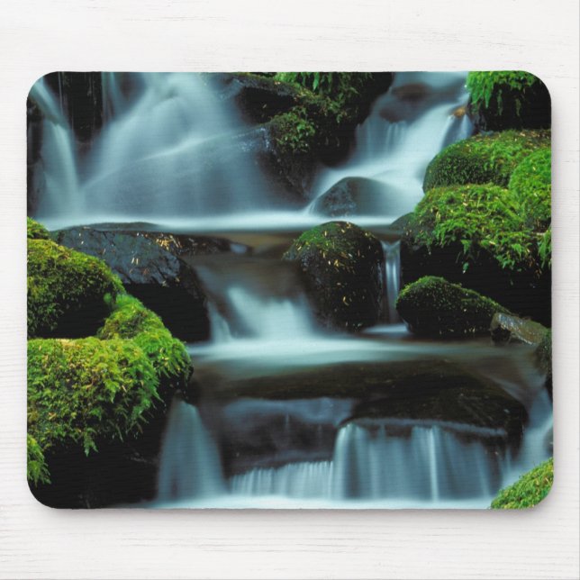 Mousepad América do Norte;EUA; Washington, Sol Duc Cascade (Frente)