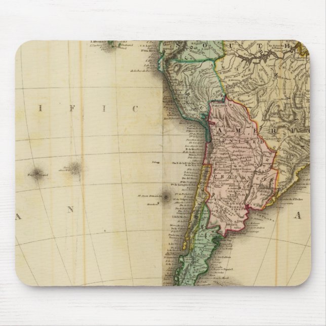 Mousepad América do Sul (Frente)