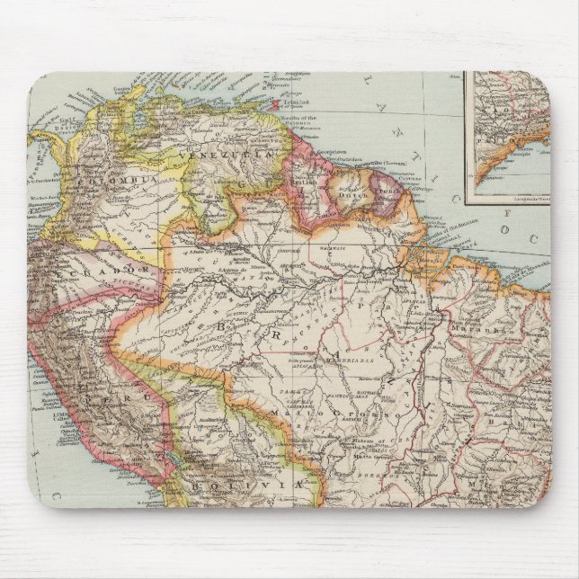 Mousepad América do Sul 2 (Frente)
