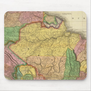 Mousepad América do Sul em 1823