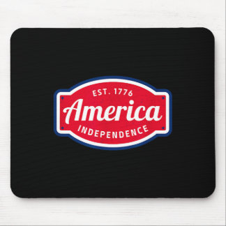 Mousepad América é 1776 independência 4 de julho
