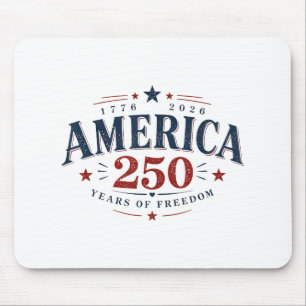 Mousepad América EUA 250º, 250 Anos de Liberdade