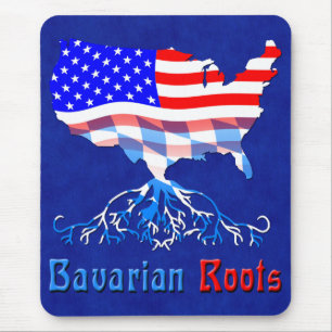 Mousepad American Bavarian Roots Mousemat
