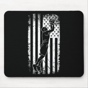 Mousepad American Flag Bysketbyll Roupa - Bysketbyll