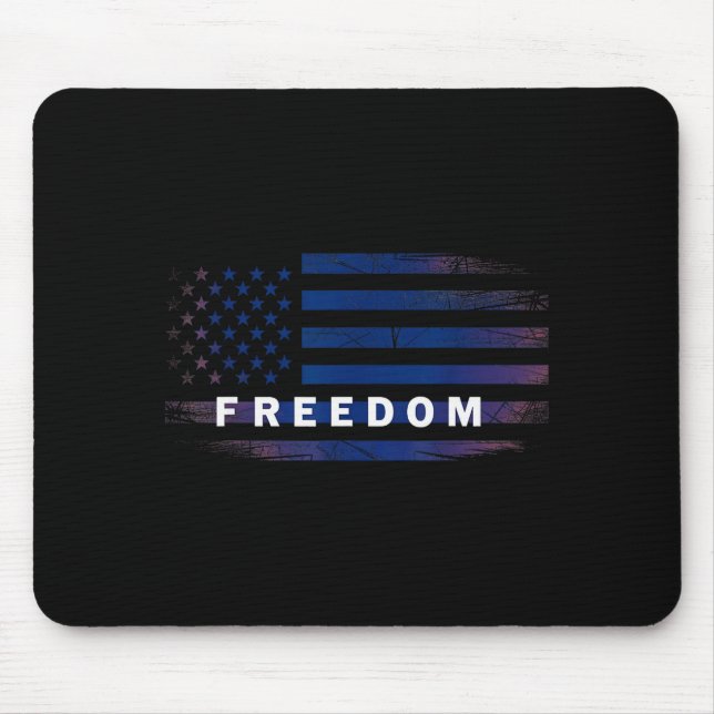 Mousepad American Flag Dom  (Frente)