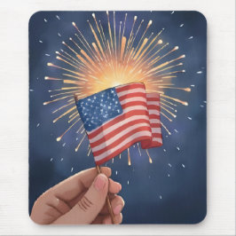 Mousepad American Flag Patriotic