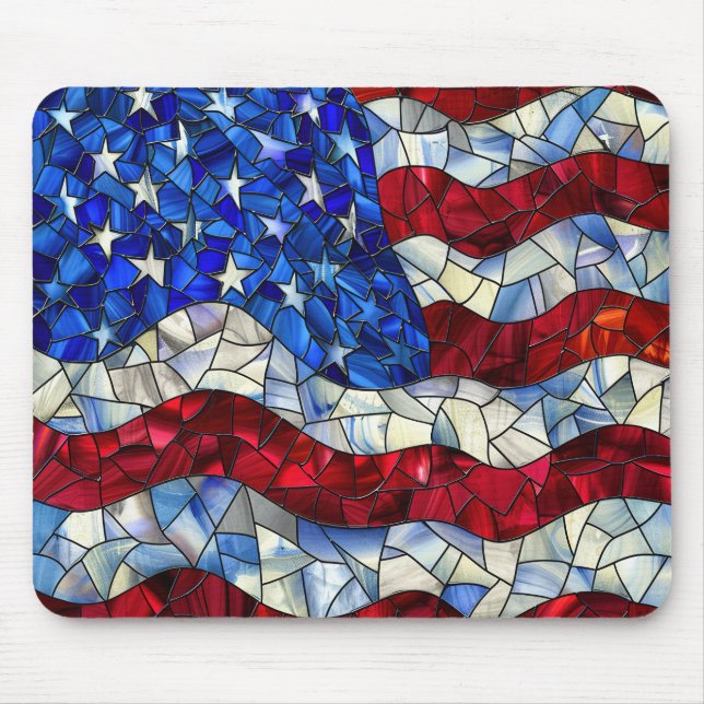 Mousepad American Flag Stainpad (Frente)