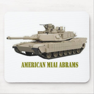 MOUSEPAD AMERICAN M1A1 ABRAMS TANK