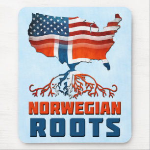 Mousepad American Norueguês Roots Mousemat