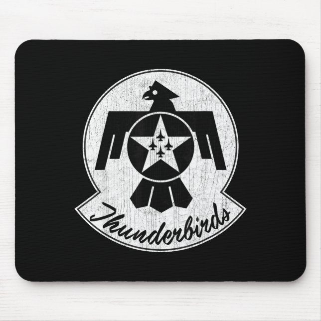 Mousepad American Patriotic F16 Fighter 57th Wing Tbirds Gi (Frente)