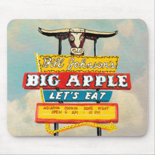 Mousepad American Roadside Sinal de restaurante
