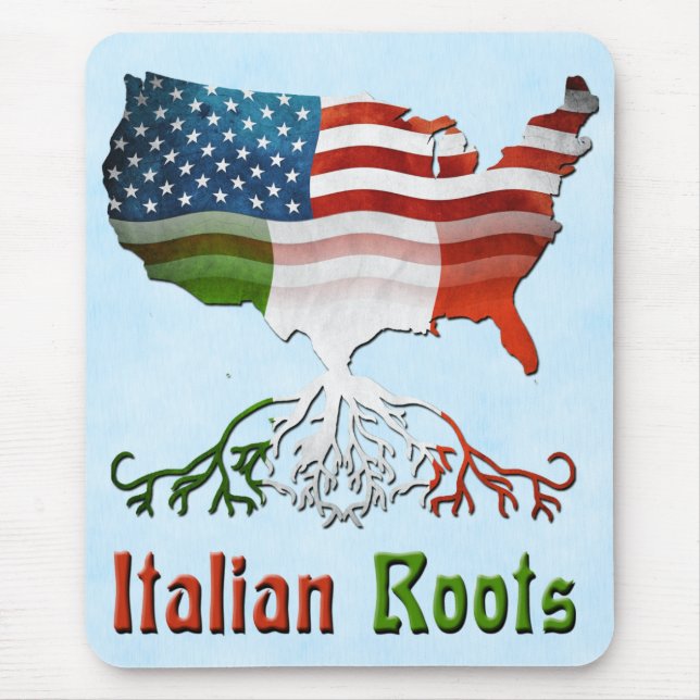 Mousepad American Roots Mousemat italiano (Frente)