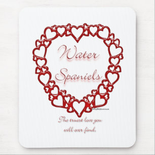 Mousepad American Water Spaniel True Love