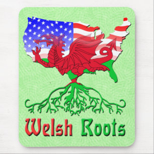 Mousepad American Welsh Roots Mousemat