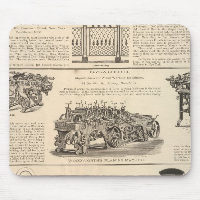 Mousepad American Wire Works (Frente)