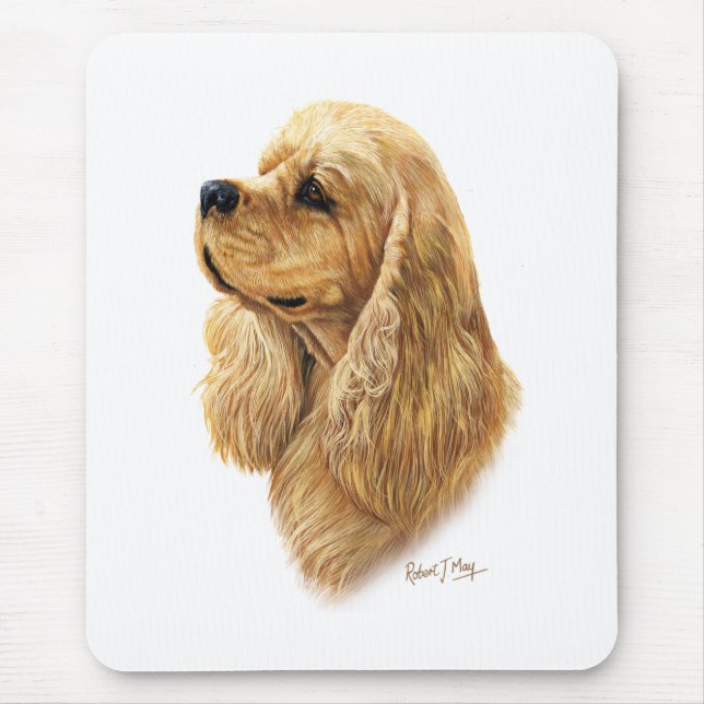 Mousepad Americano cocker spaniel (Frente)