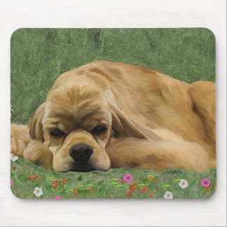 Mousepad Americano cocker spaniel