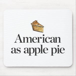 Mousepad Americano como a torta de Apple