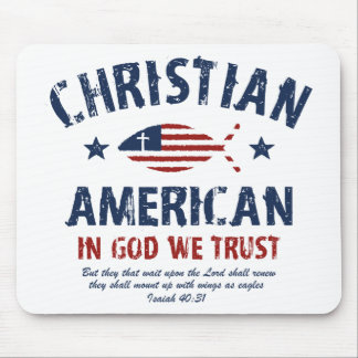 Mousepad Americano cristão