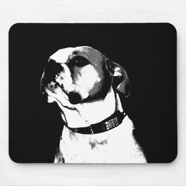 Mousepad americano do buldogue (Frente)