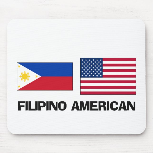 Mousepad Americano filipino (Frente)