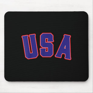 Mousepad Americano patriótico 4 de julho liberdade EUA