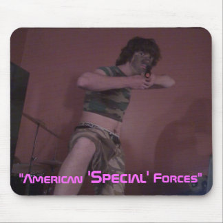 Mousepad "Americano, "Special", forças" - personalizadas