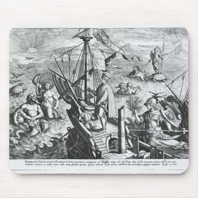 Mousepad Amerigo Vespucci (Frente)