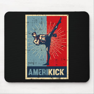 Mousepad Amerikick América Kickboxing 4 De Julho Incrível U