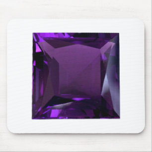 Mousepad Ametyst Gemstone Purple