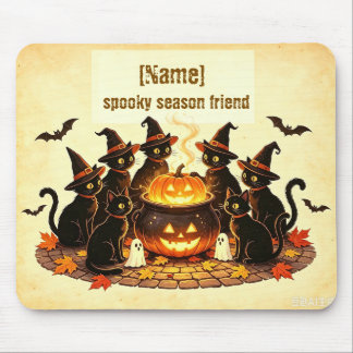 Mousepad Amigo da Temporada Assustadora Personalizado Hallo